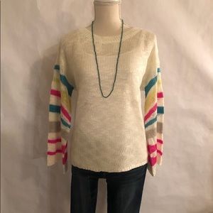 GYMBOREE ALPINE PATROL MULTI COLOR STRIPE SWEATER SCARF 1-SIZE NWT